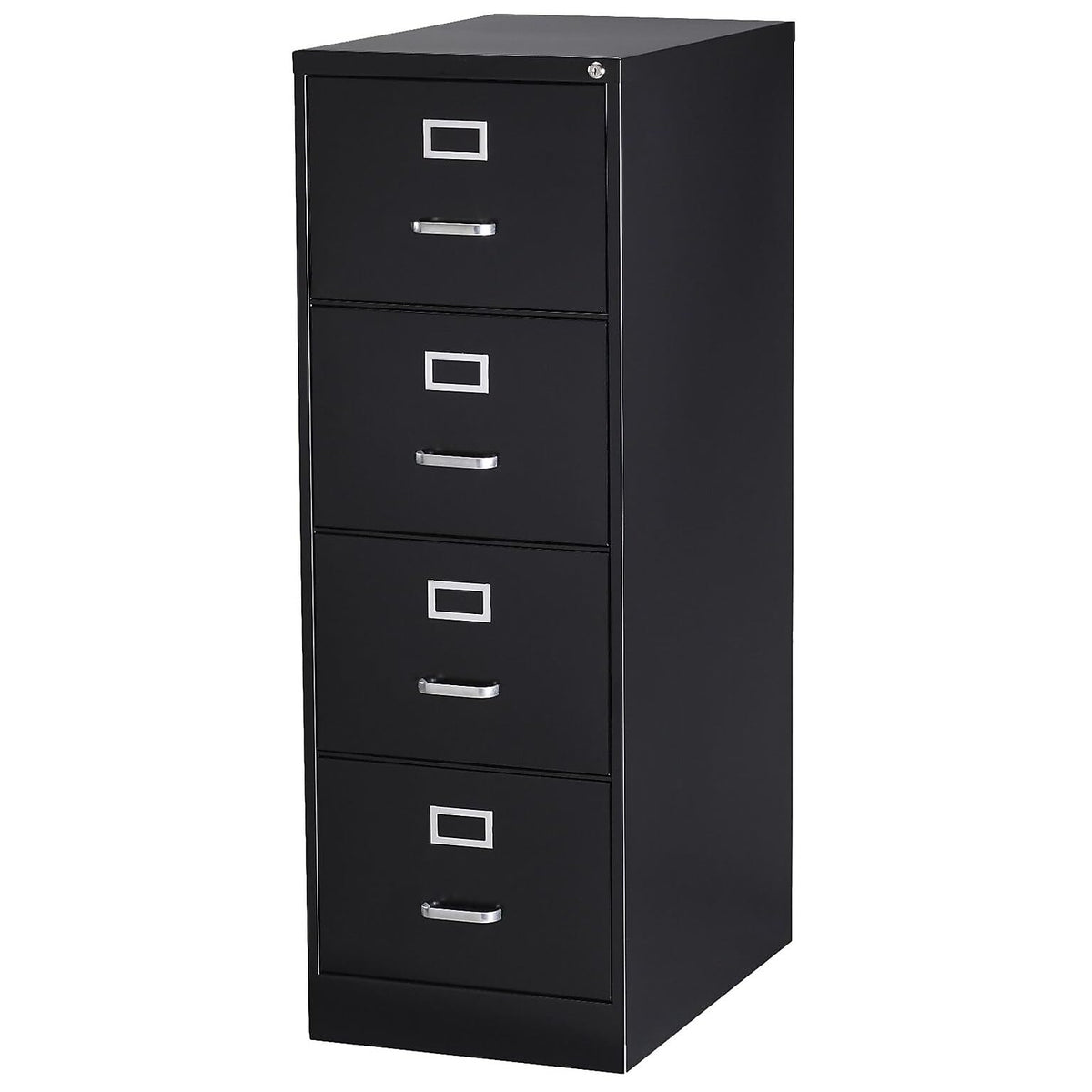 4 Drawer Black Vertical File Cabinet Y755543