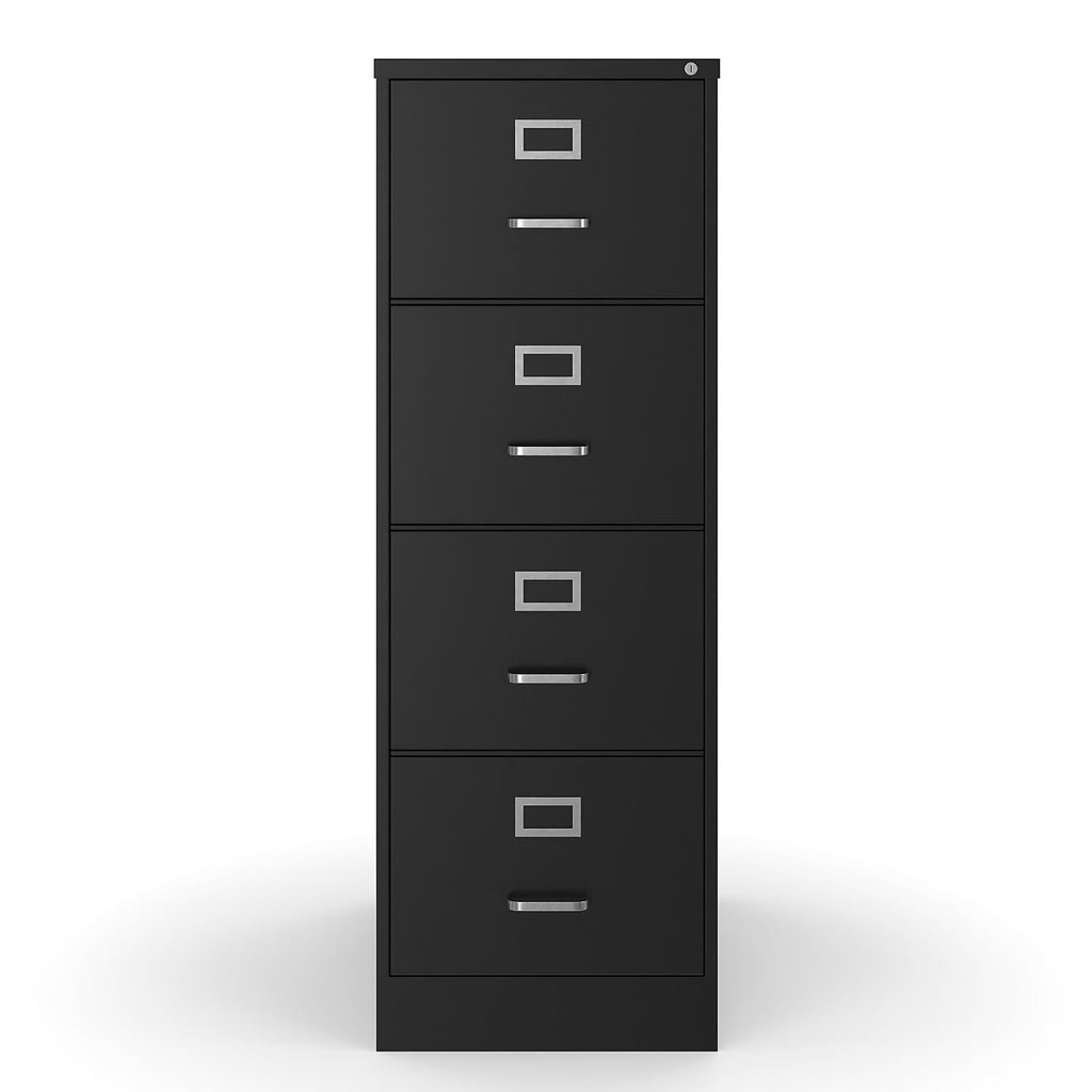 4 Drawer Black Vertical File Cabinet Y755543