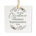 Ceramic 3-inch Square Ornament P870291