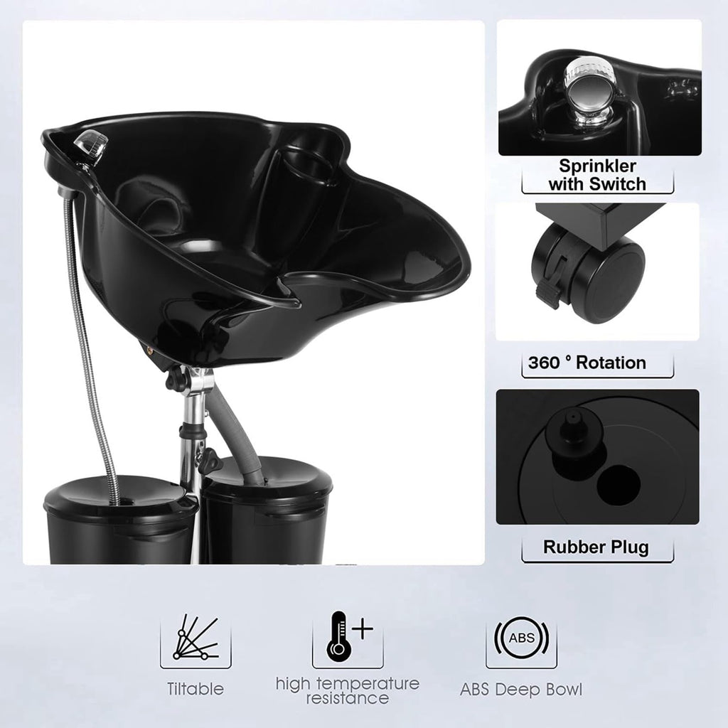 Portable Shampoo Bowl with Electric Pump S982530