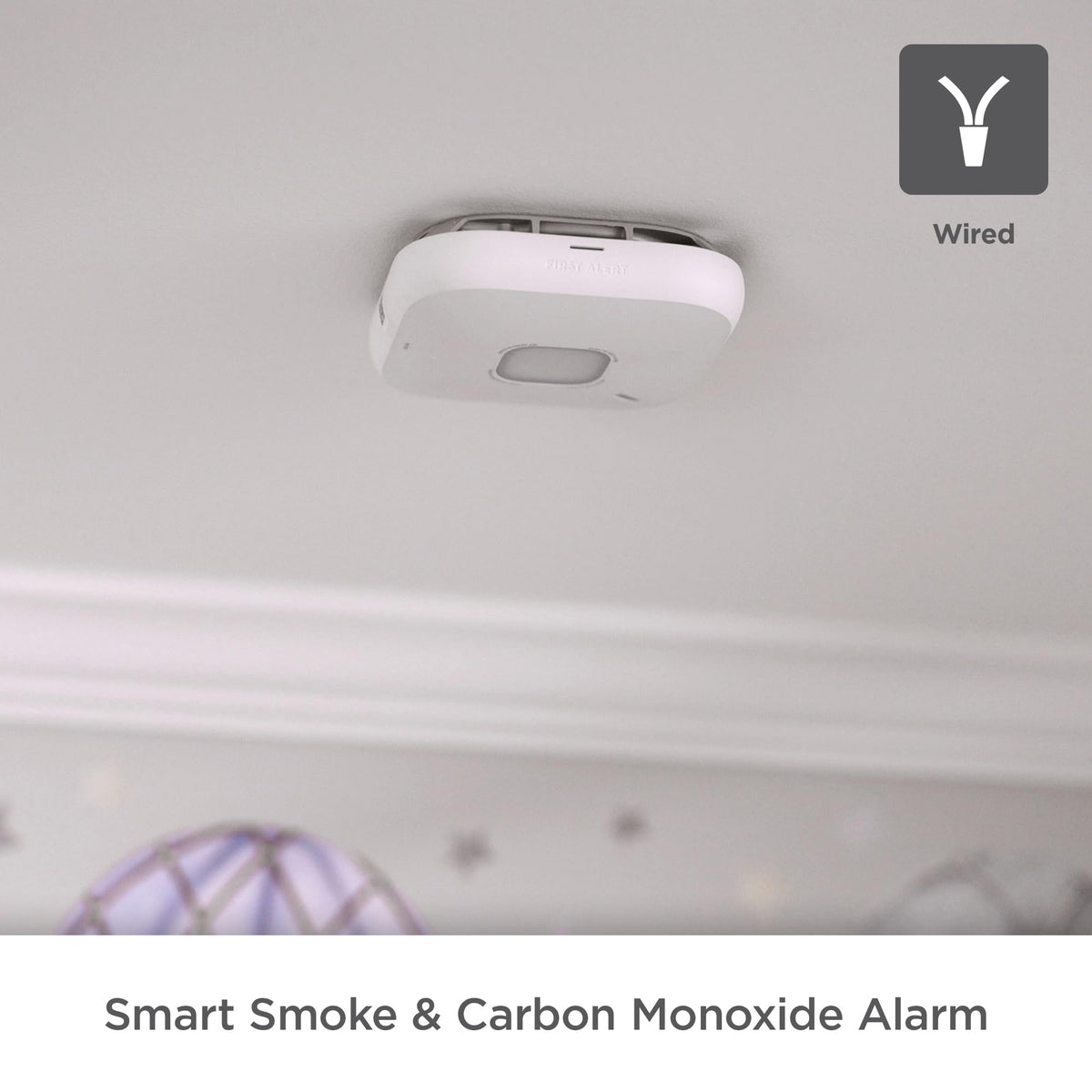 Hardwire Smart Smoke & Carbon Monoxide Alarm O802707