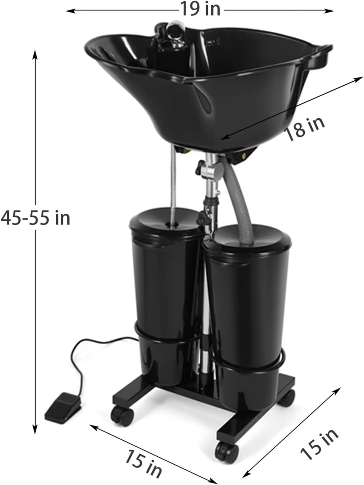Portable Shampoo Bowl with Electric Pump S982530