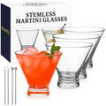 Set of 4 10oz Unbreakable Tritan Stemless Cocktail Glasses B897570