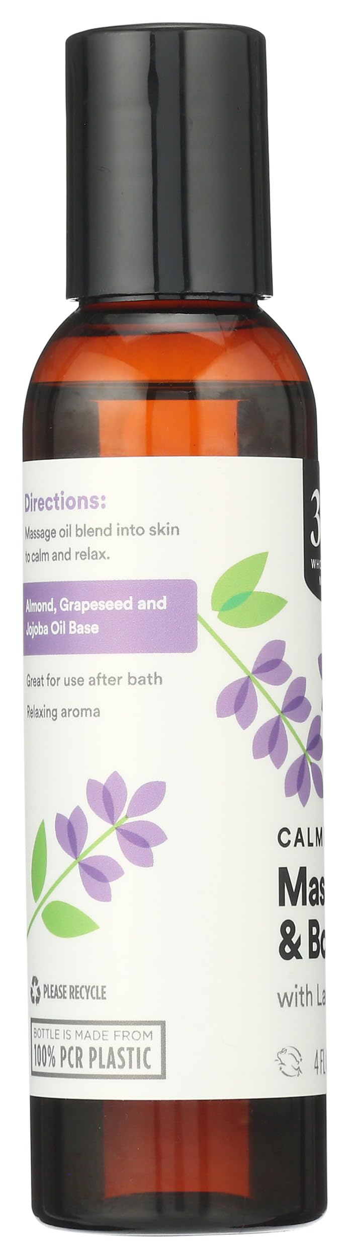 Massage & Body Oil with Lavender, 4 Fl Oz Z41714