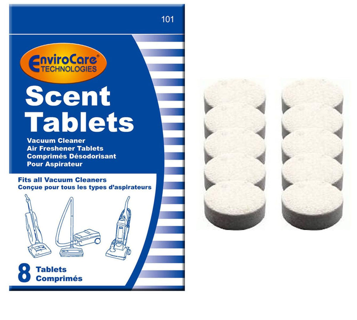 Vacuum Cleaner Scent Tablets 8 Pack I314