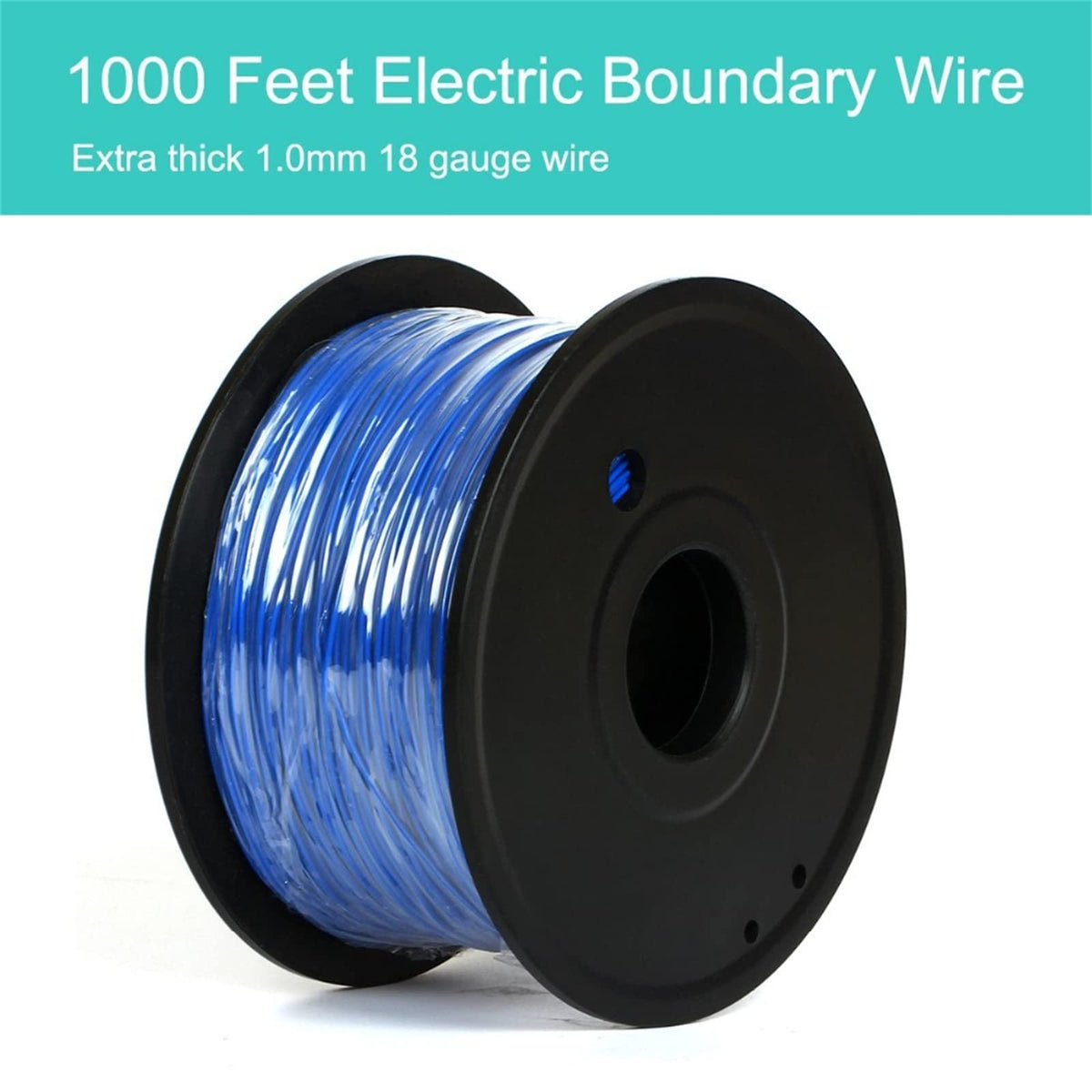 Electric Dog Fence, 984 Ft Wire, IP66 Waterproof Receiver V67877