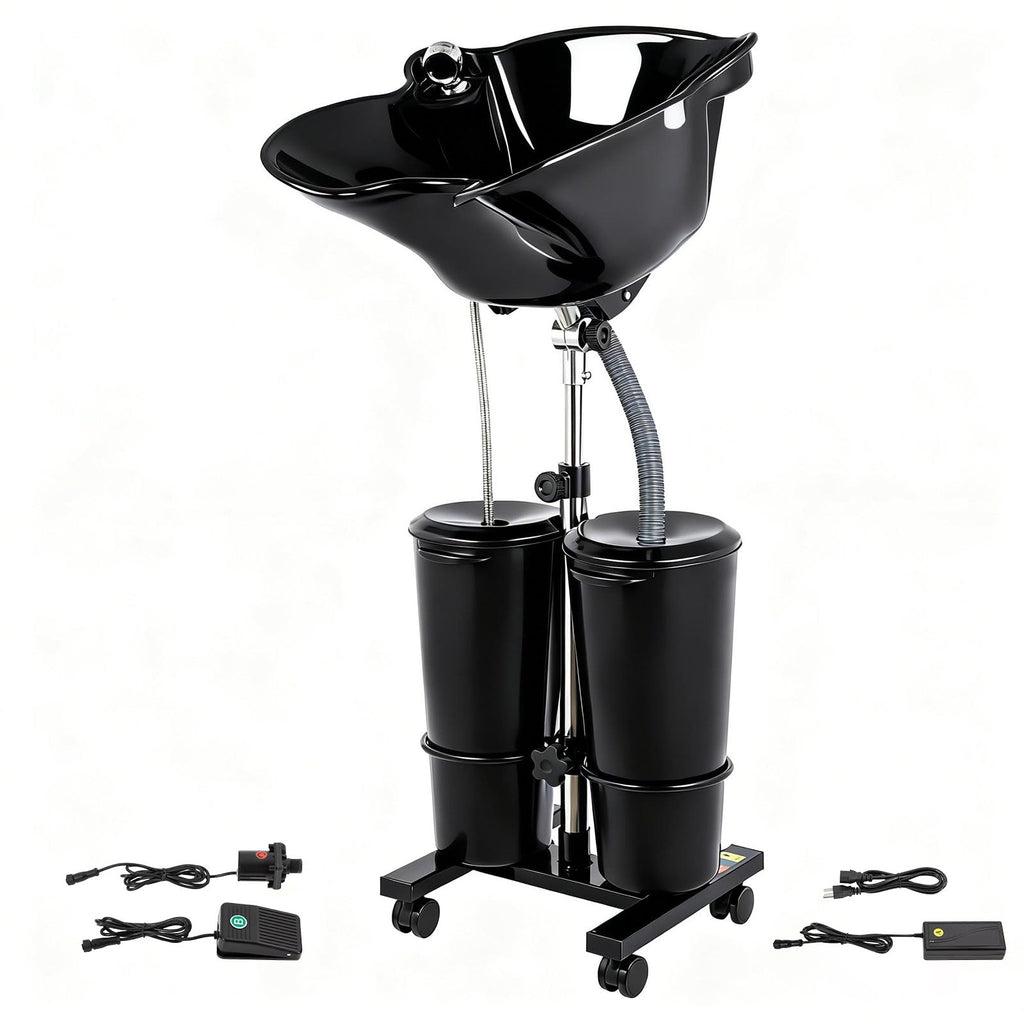 Portable Shampoo Bowl with Electric Pump H90468