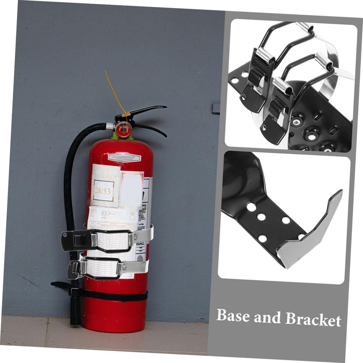 2 Pack Fire Extinguisher Holder Wall Mount Y642