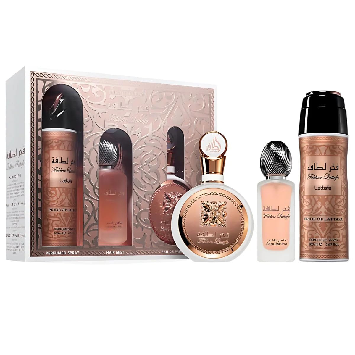 3 Piece Eau de Parfum Hair Mist Deodorant Spray Set L122153