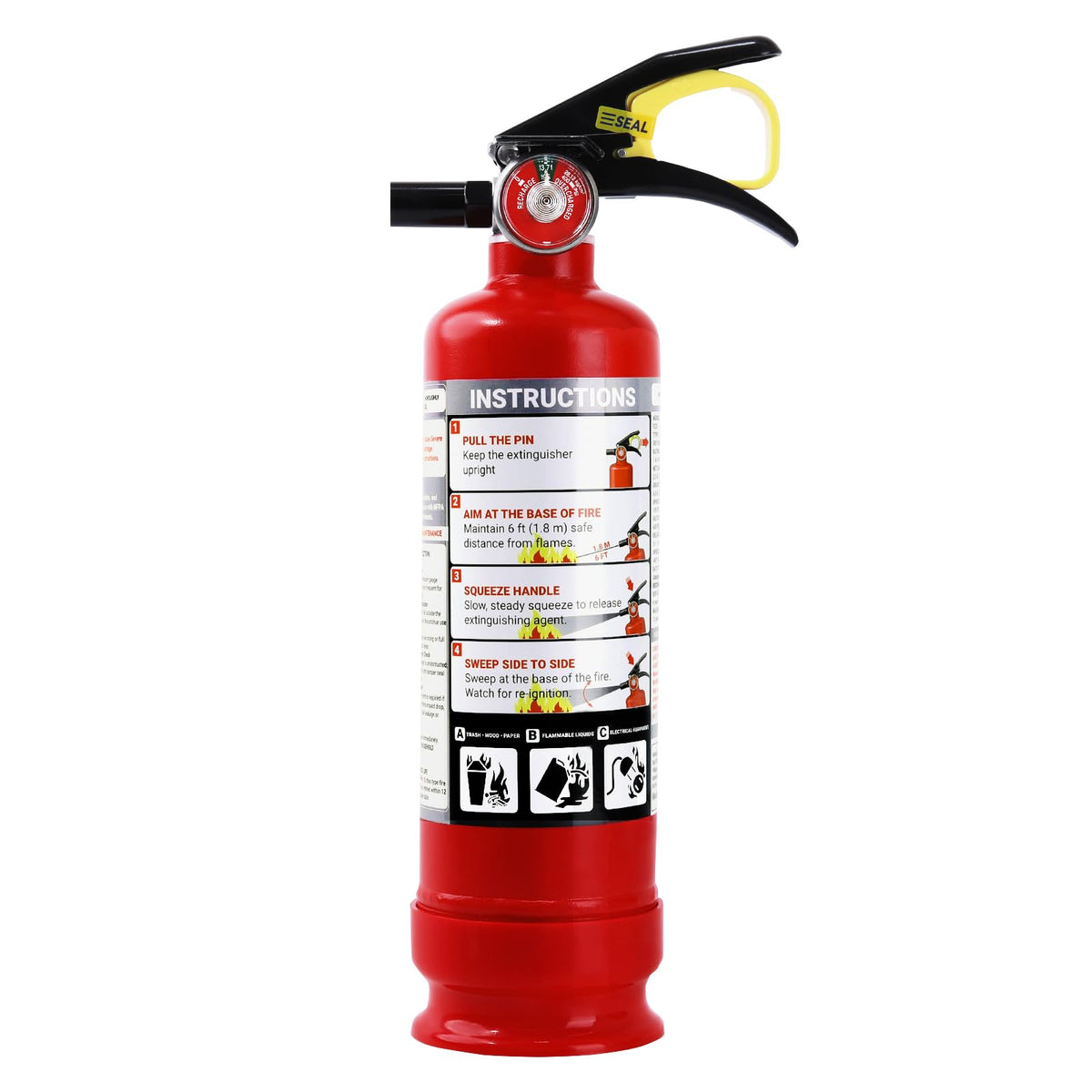 2.5 lb ABC Dry Chemical Fire Extinguishers 1-Pack J9127