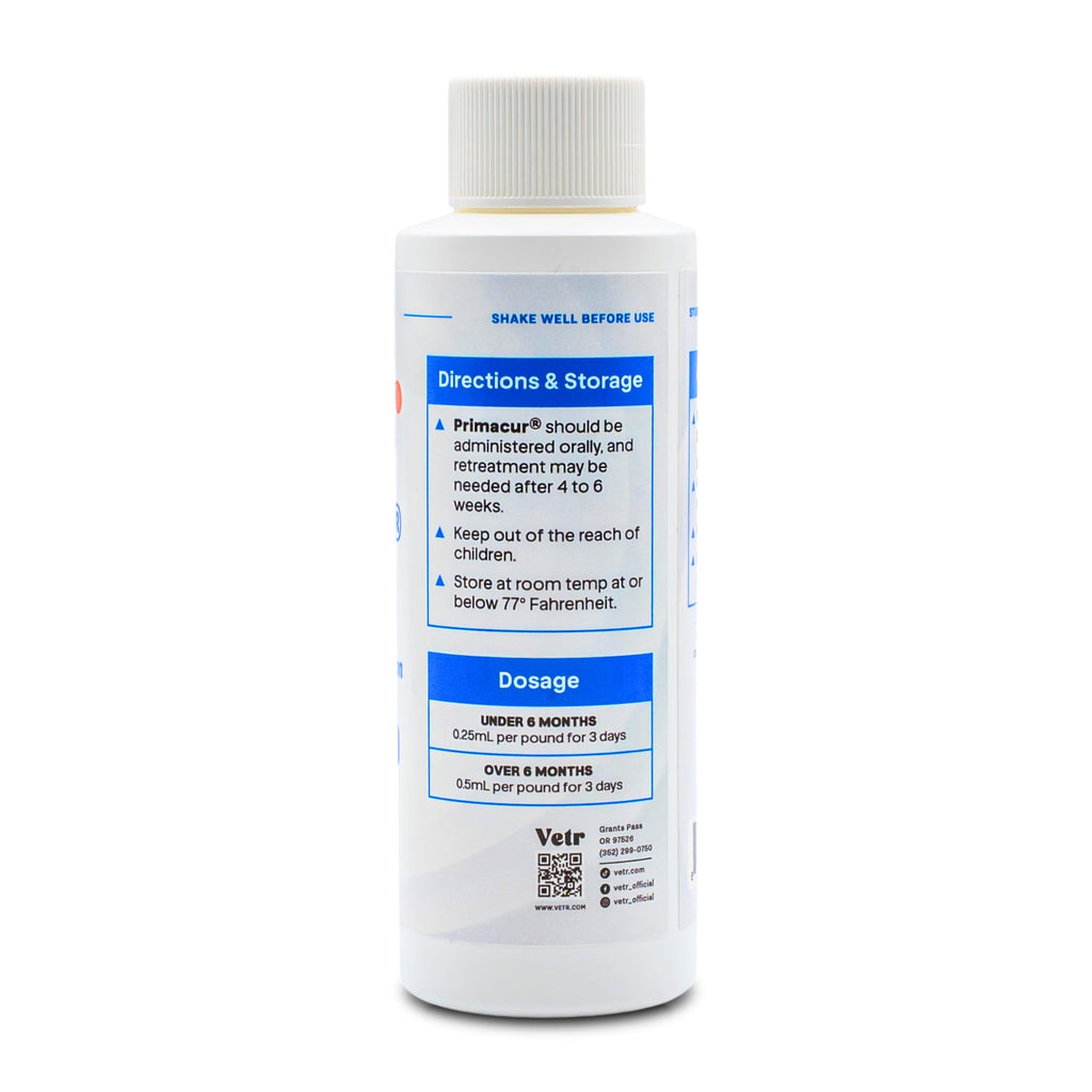 Broad-Spectrum Oral Suspension 10% for Dogs and Cats 120ML/4.1oz Bacon Flavor R203