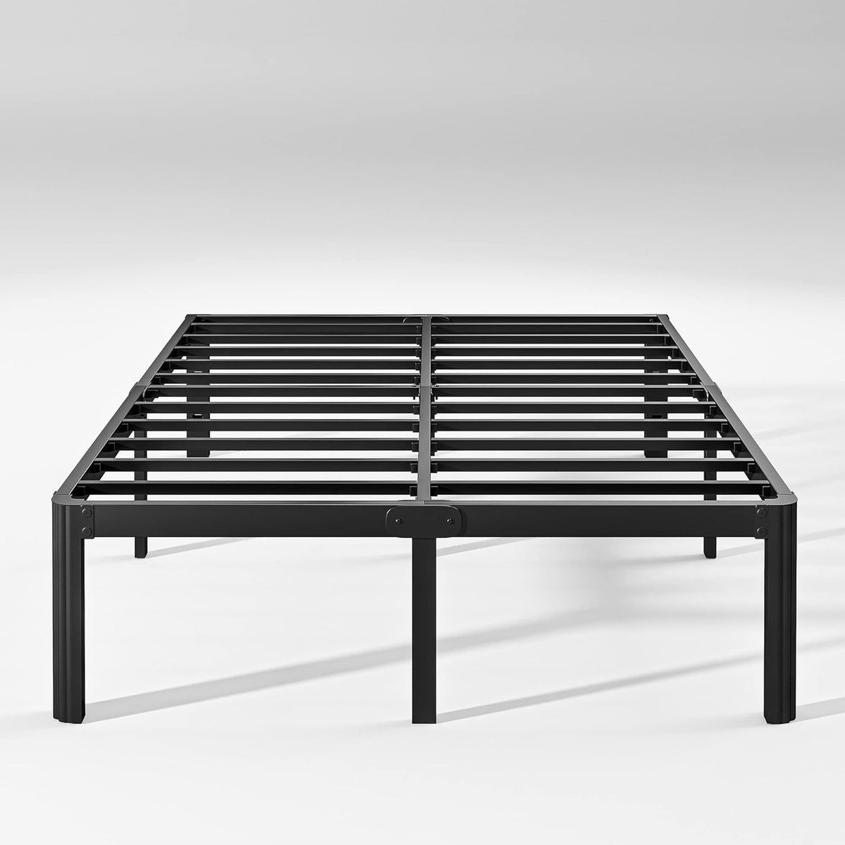 California King Heavy Duty Metal Platform Bed Frame with Round Corners Q536