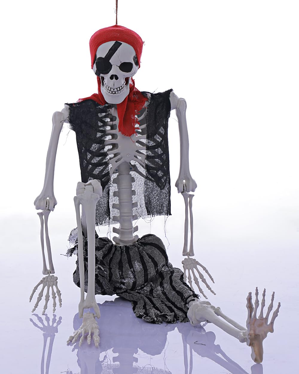 Life Size Pirate Skeleton Halloween Decoration O8154