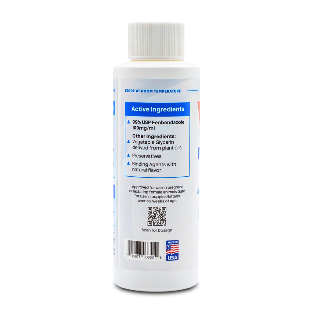 Broad-Spectrum Oral Suspension 10% for Dogs and Cats 120ML/4.1oz Bacon Flavor R203