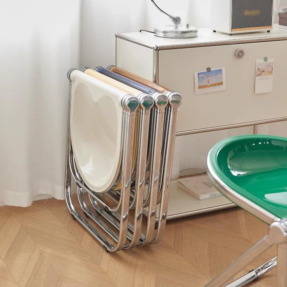 Clear Portable Folding Stool M51521