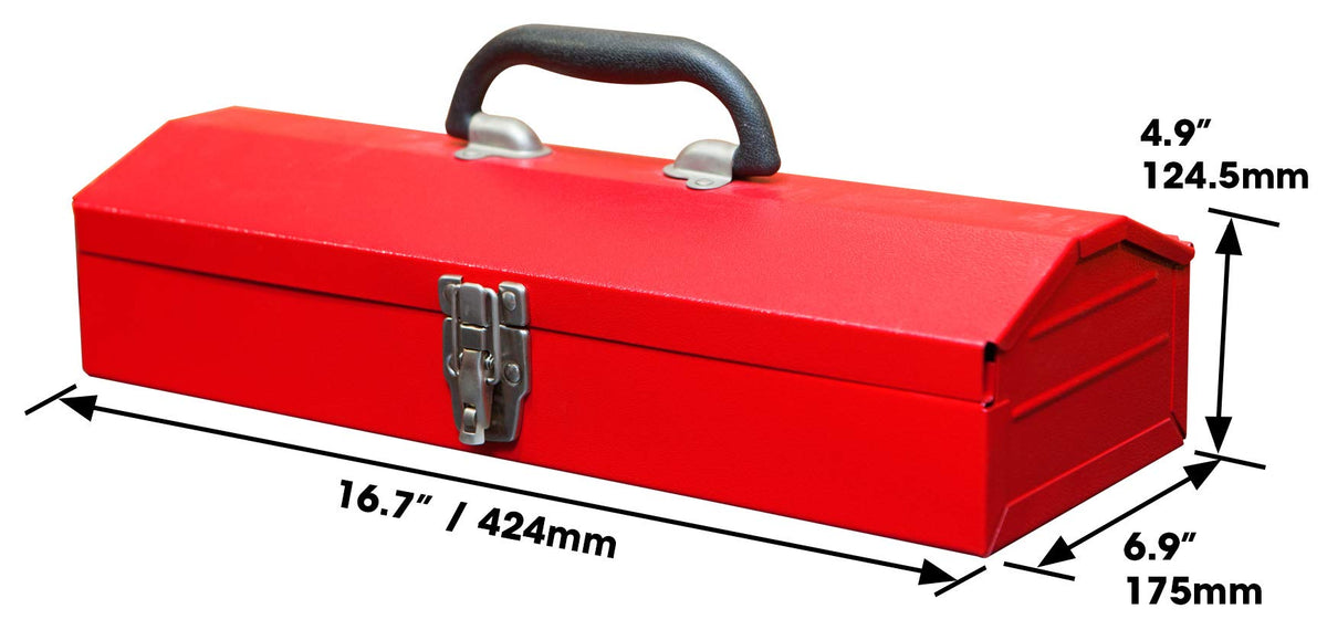 Metal Portable Steel Tool Box Organizer Z831874