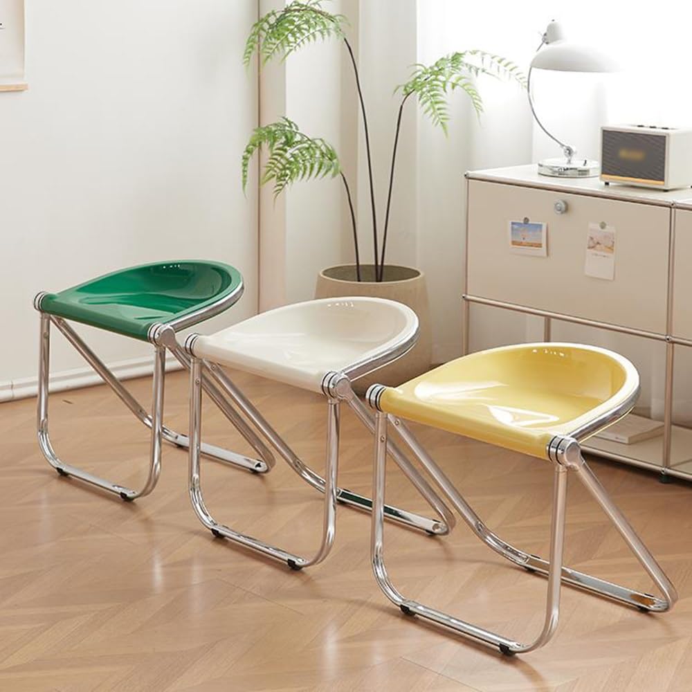 Clear Portable Folding Stool M51521