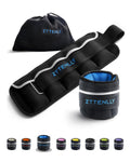 Adjustable Ankle Weights Pair with Carry Bag C7942