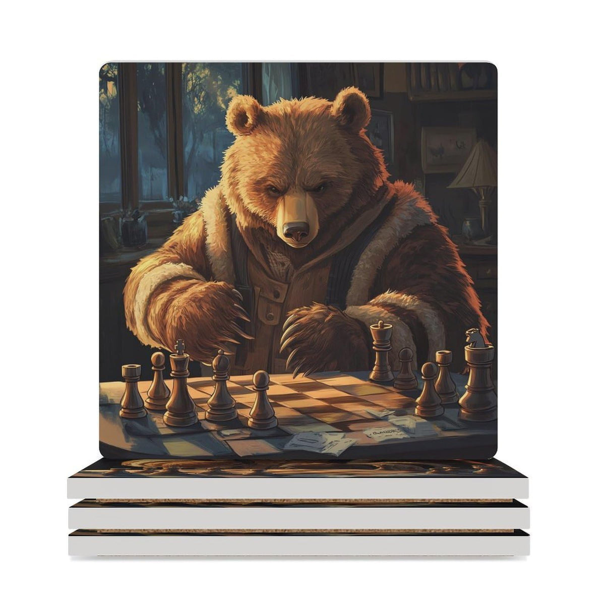 Ceramic Coasters Set C2296