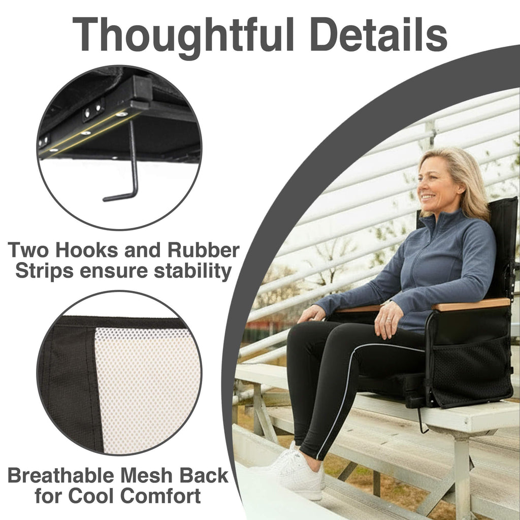 High Back Stadium Seats with Back Support J657