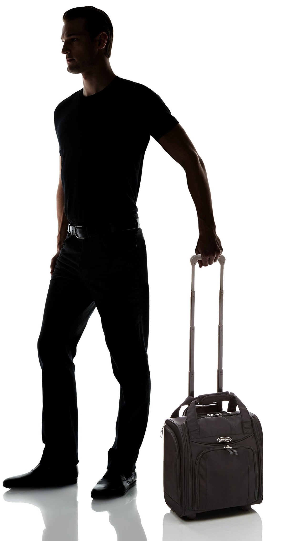 Black Small Wheeled Carry-On Underseater R70227