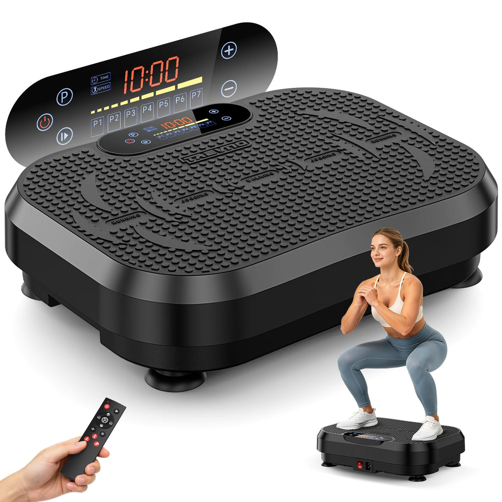 Vibration Plate Exercise Machine Black C6892
