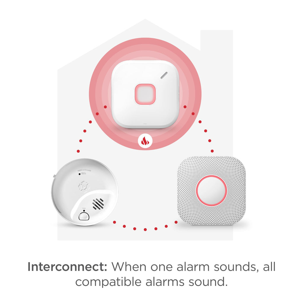 Hardwire Smart Smoke & Carbon Monoxide Alarm O802707