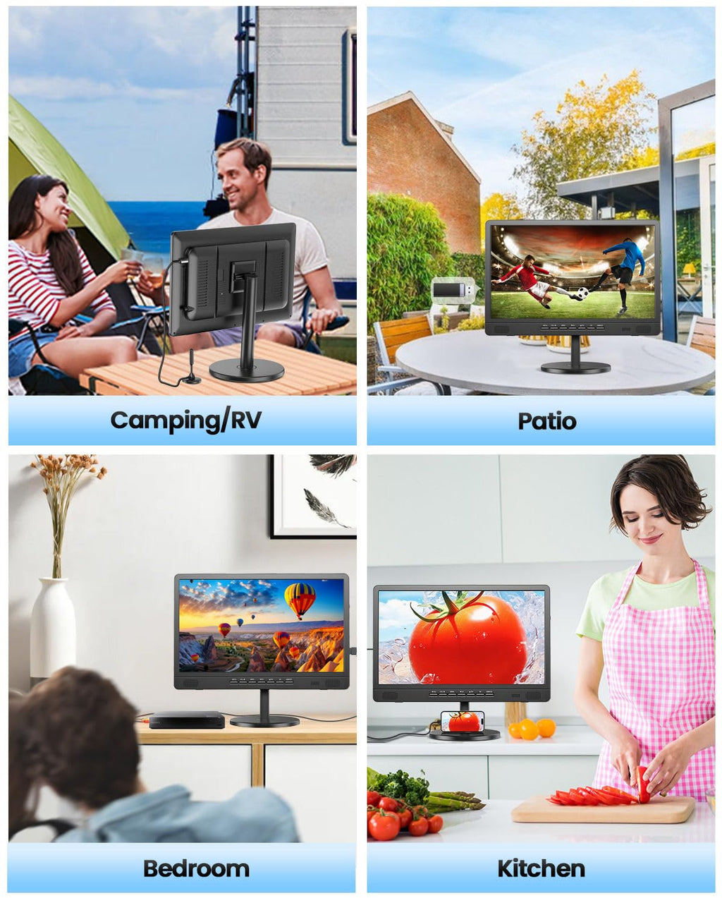 18.5" Portable TV with Antenna R506909