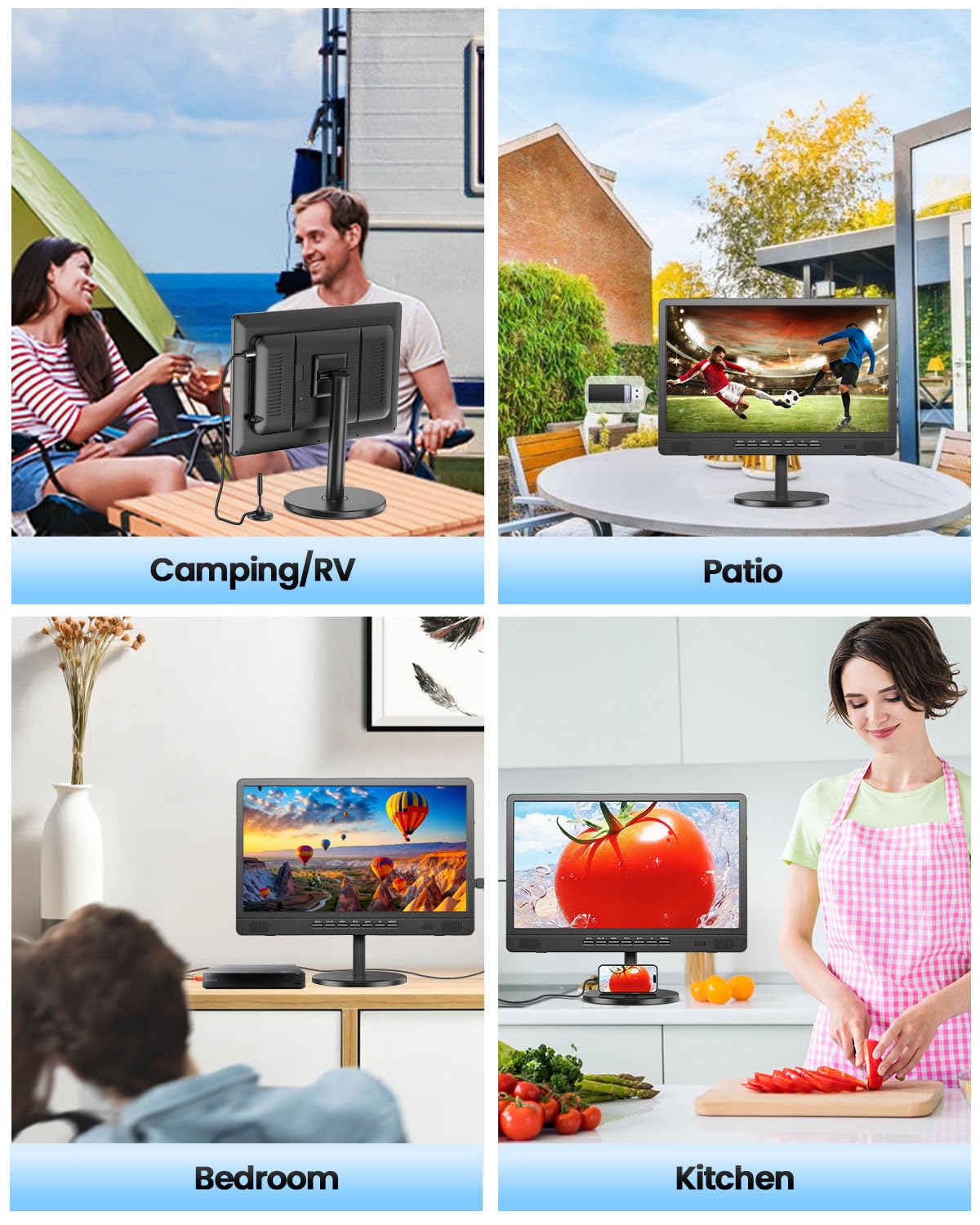 18.5" Portable TV with Antenna R506909