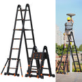Aluminum Telescoping Ladder 330lbs B859163