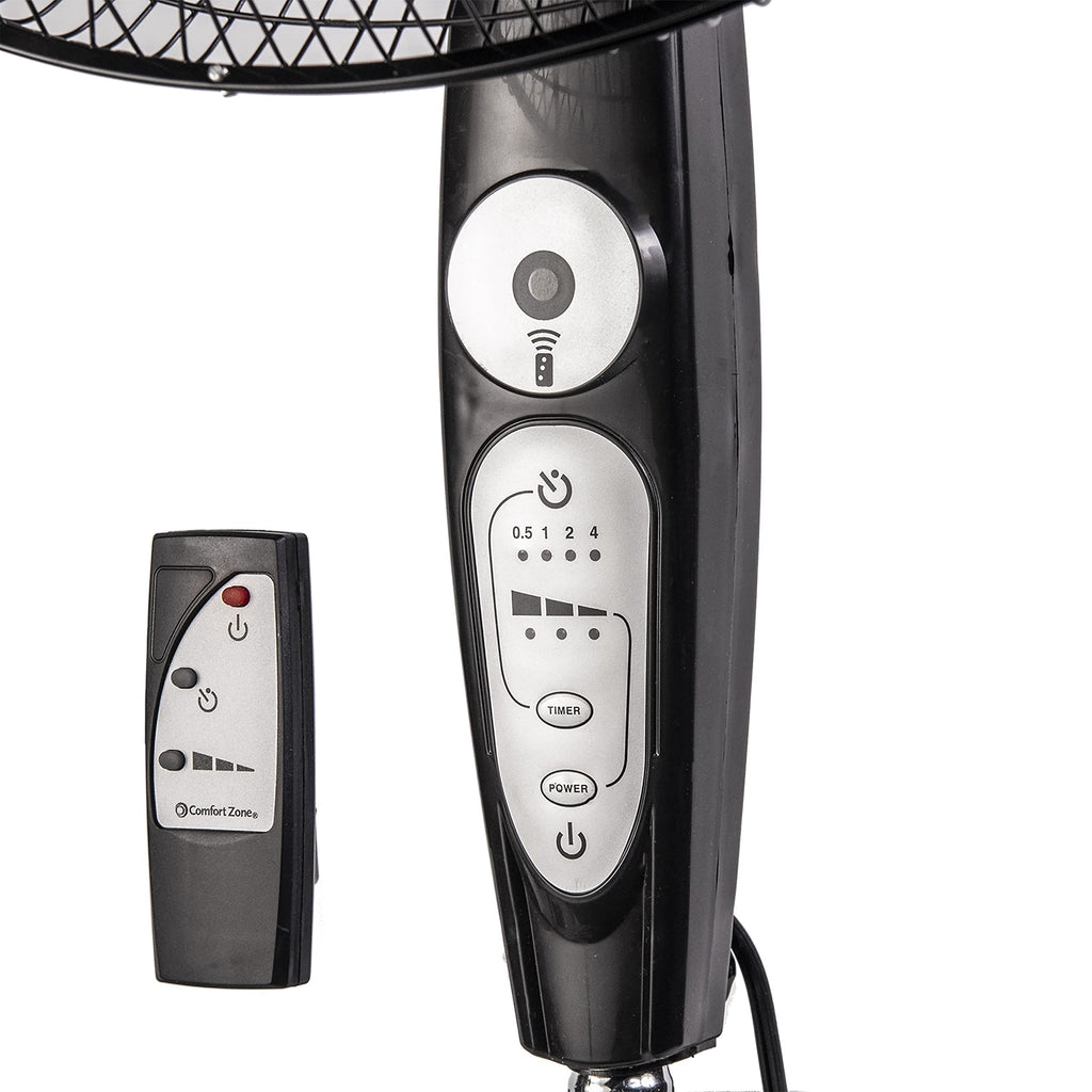 18 inch 3 Speed Oscillating Pedestal Fan with Remote Control K56901
