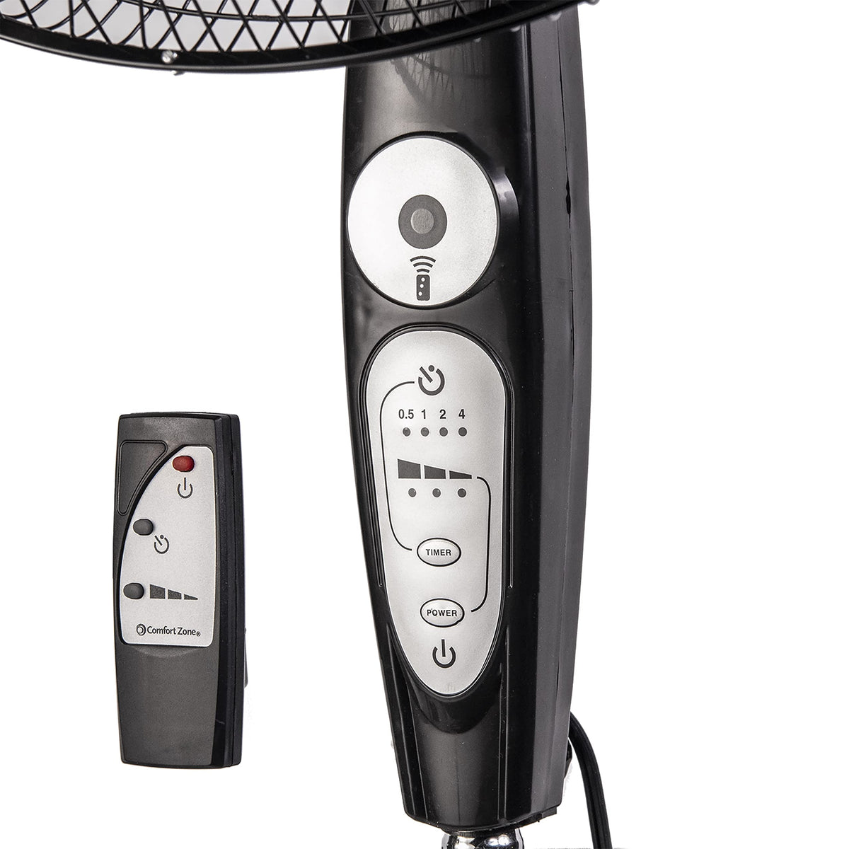 18 inch 3 Speed Oscillating Pedestal Fan with Remote Control K56901
