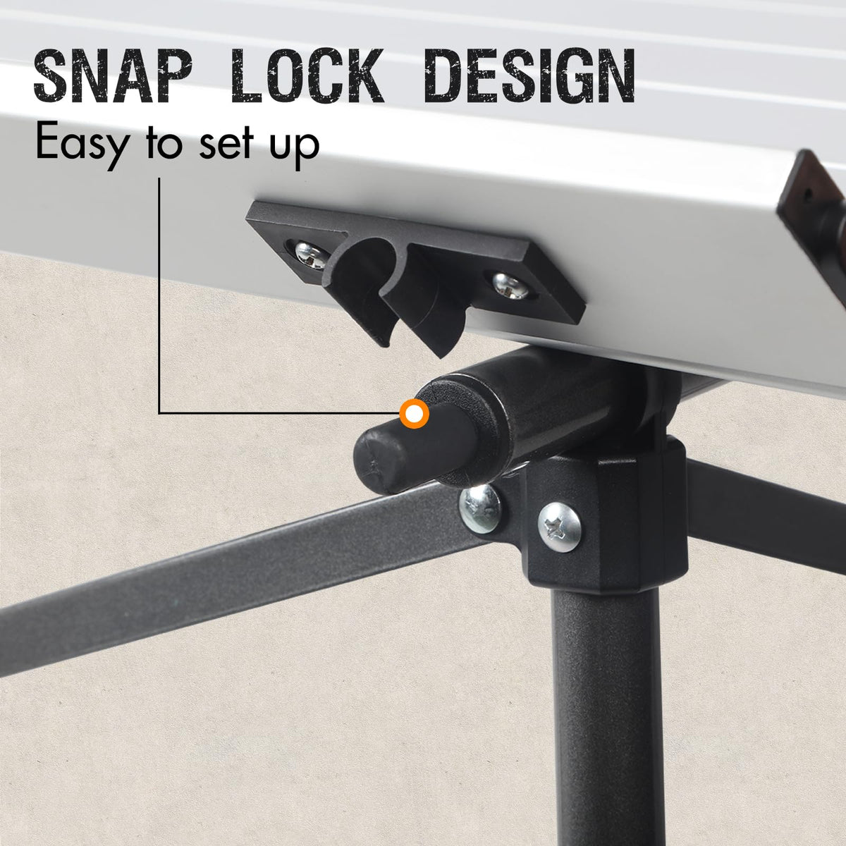 Lightweight Aluminum Folding Table Q487