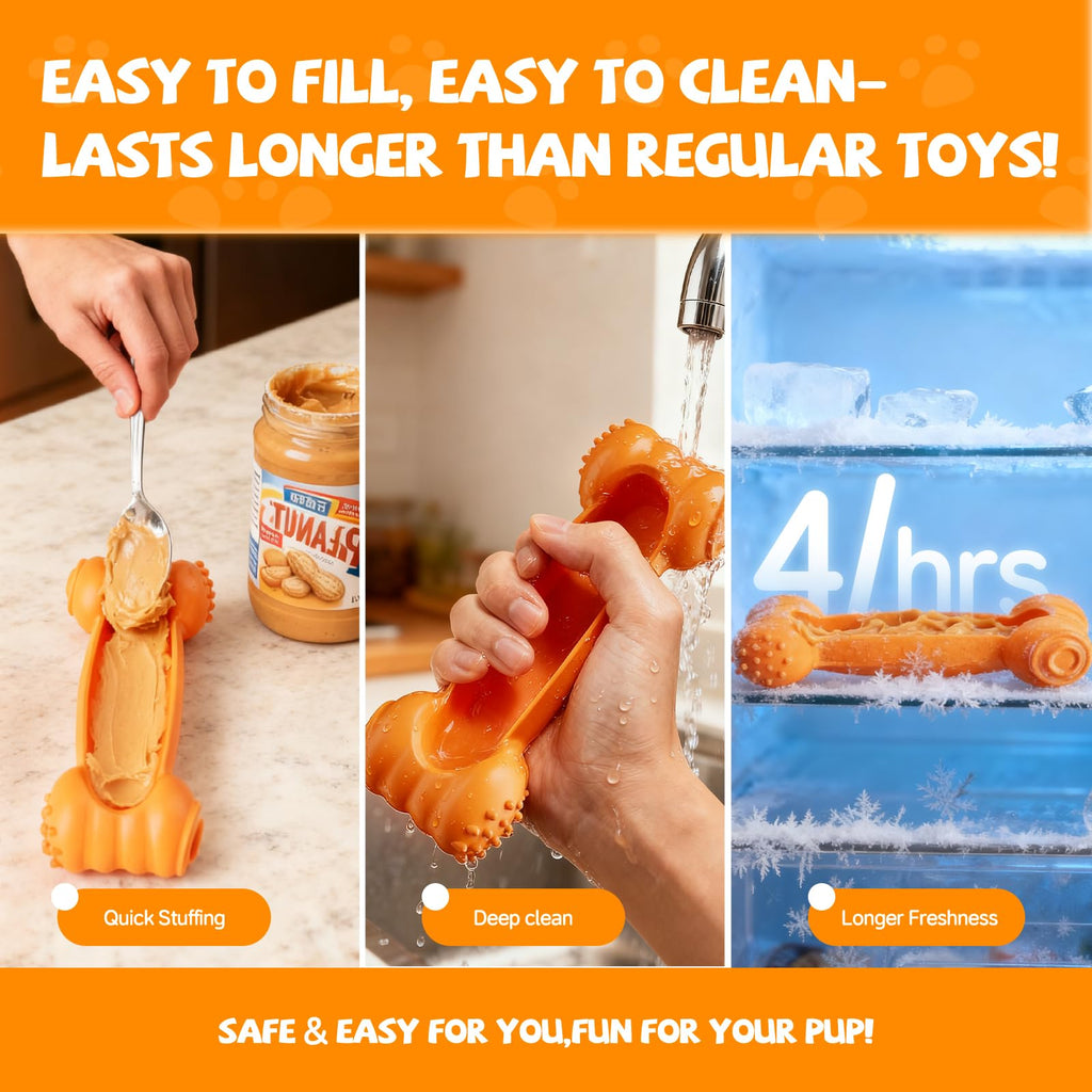 2-Pack Slow Feeder Chew Toy Y1640