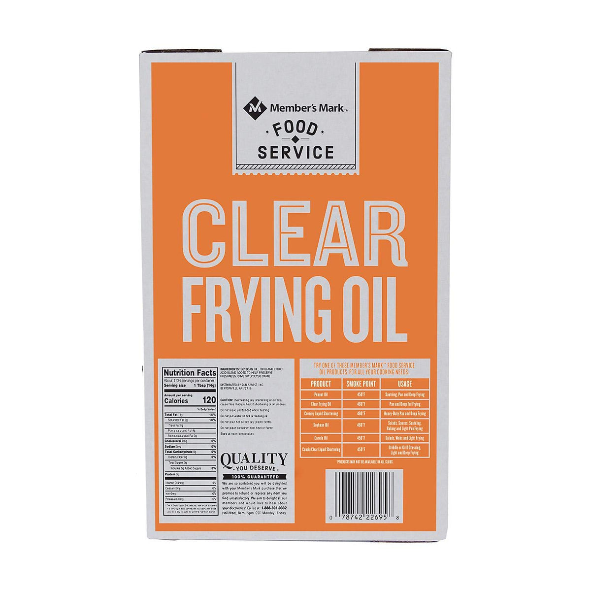 Clear Frying Oil 35 lbs. N511