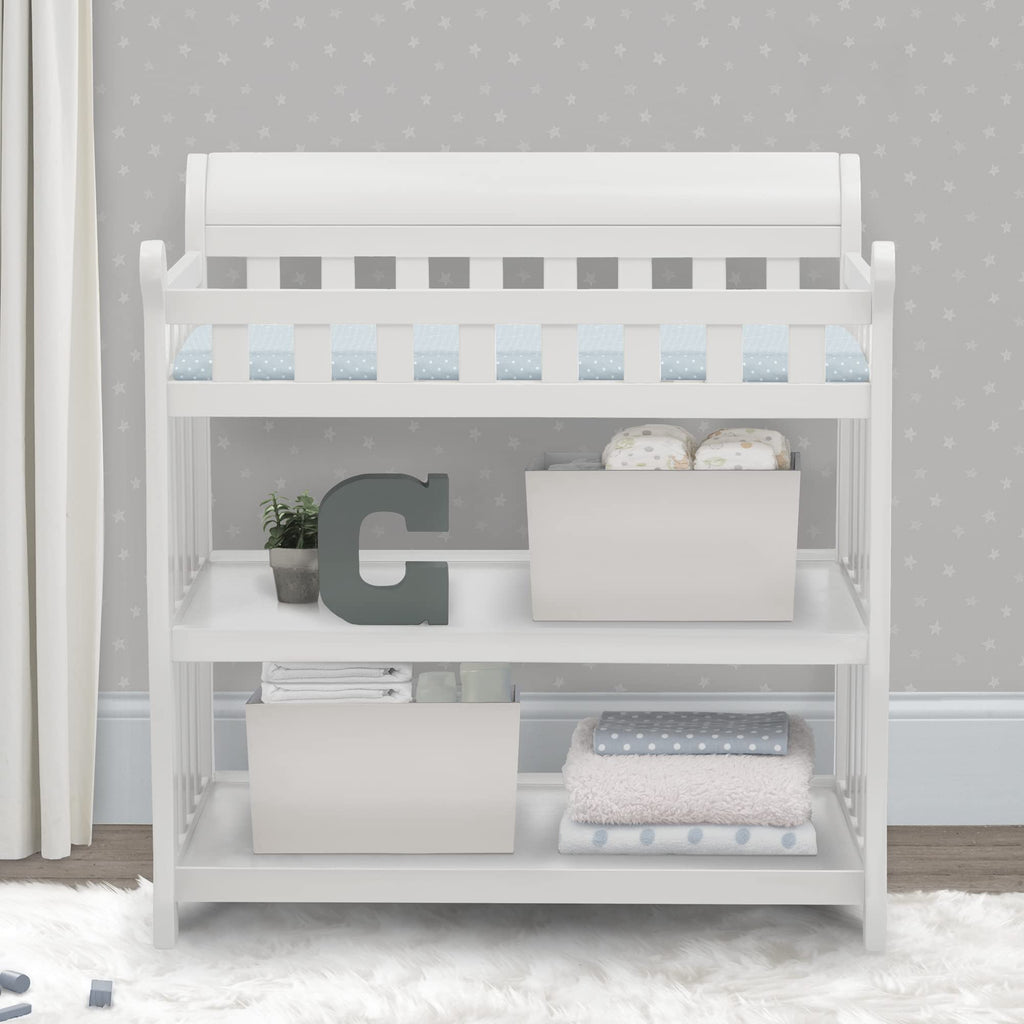 White Changing Table with Changing Pad V934