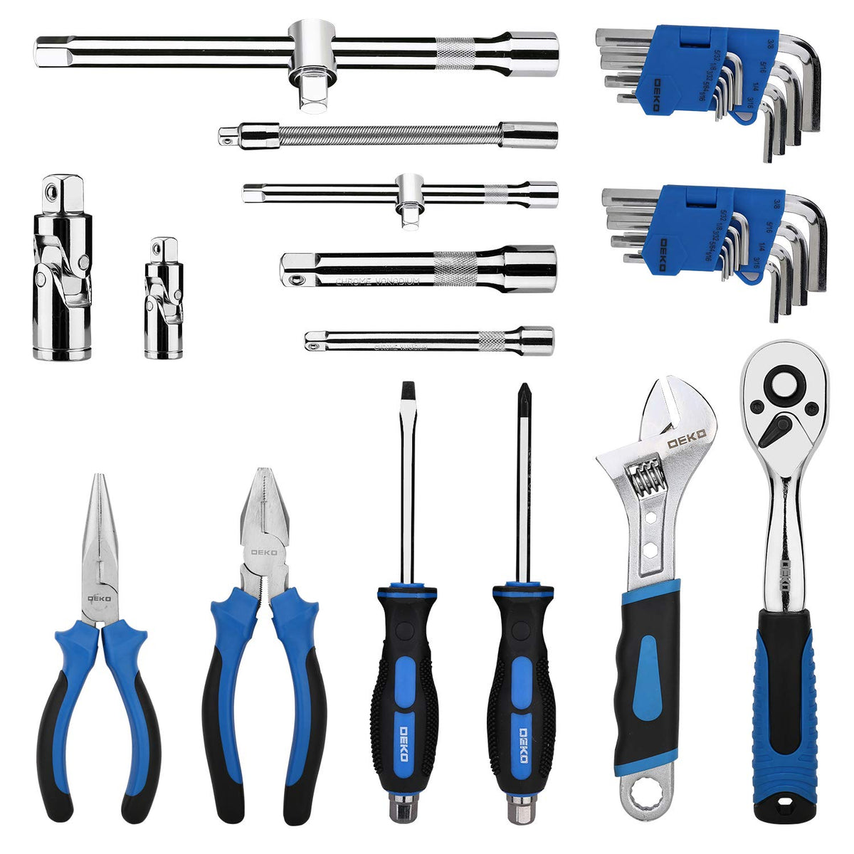 118 Piece Tool Kit Socket Wrench L469