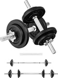 Adjustable Dumbbell Set with Weight Plates U473