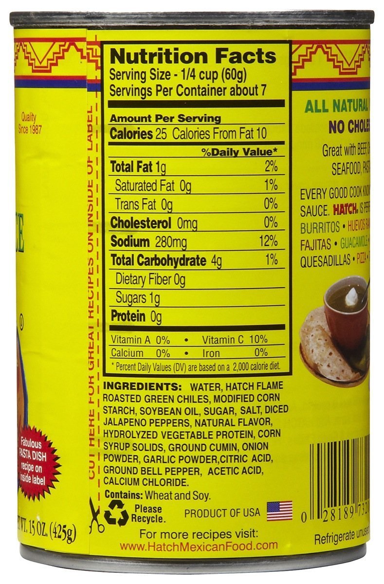 Green Chile Enchilada Sauce Medium 15 oz K7804