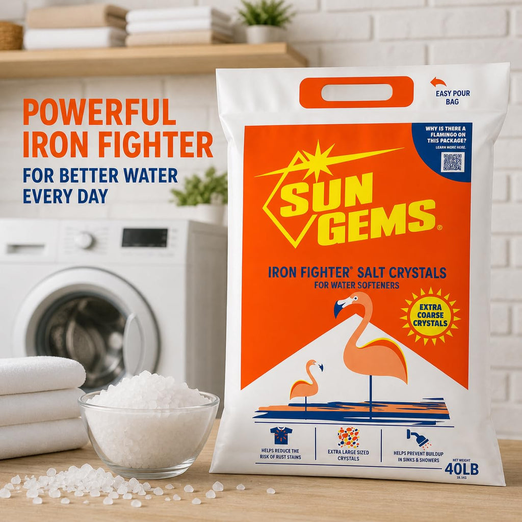 Water Softener Salt Crystals 40 lb 2 Pack G16731