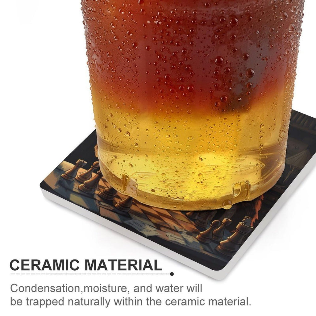 Ceramic Coasters Set C2296
