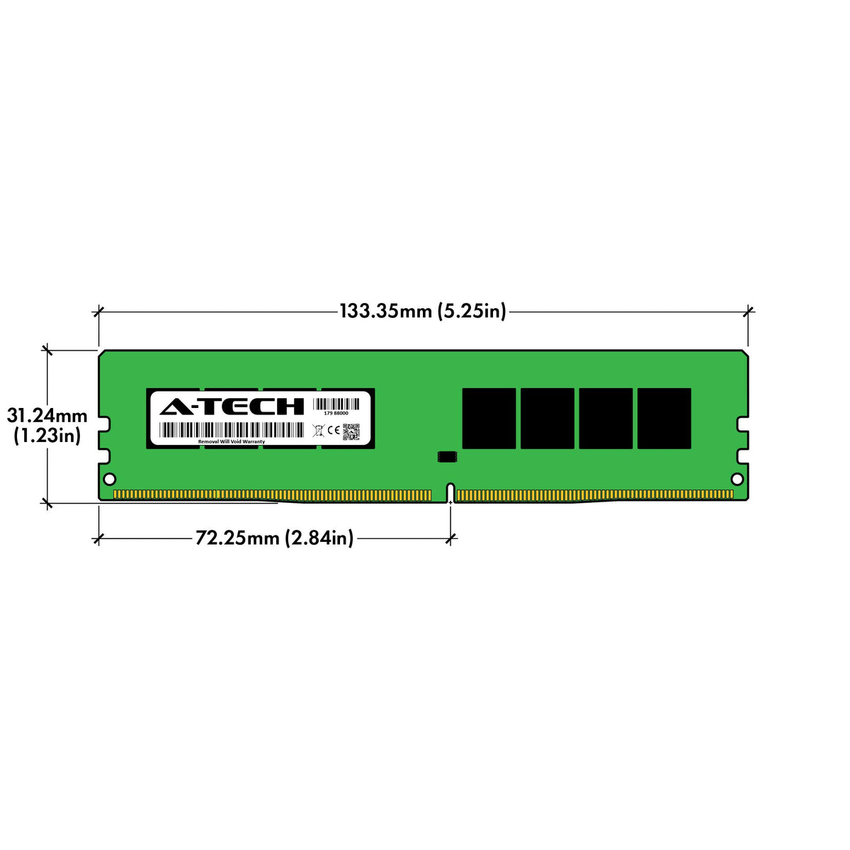 16GB DDR4 3200 MHz Non-ECC Desktop RAM Memory Modules P3280