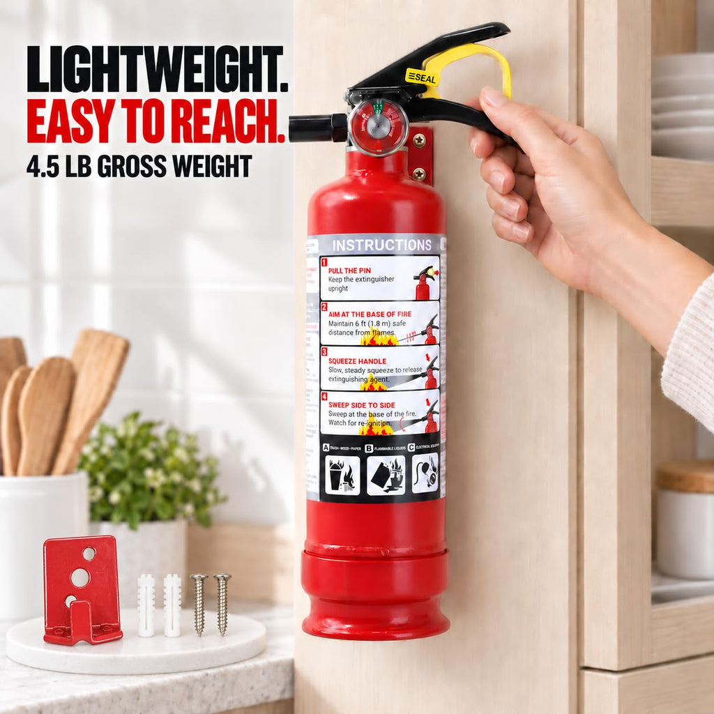 2.5 lb ABC Dry Chemical Fire Extinguishers 1-Pack J9127