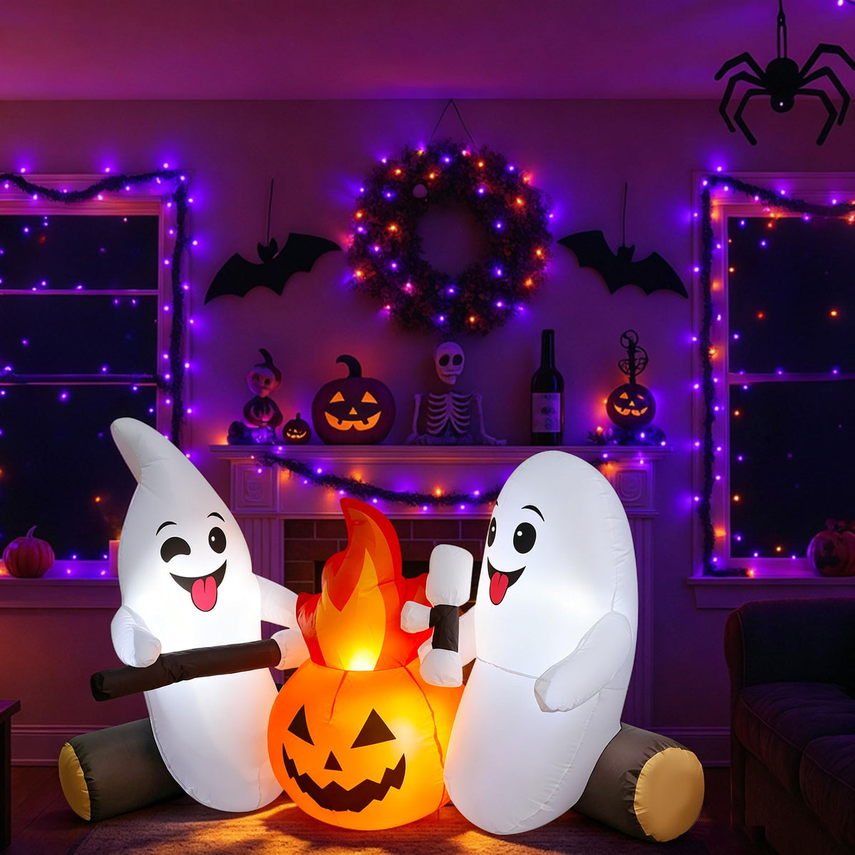6FT Halloween Inflatable Ghost B44708