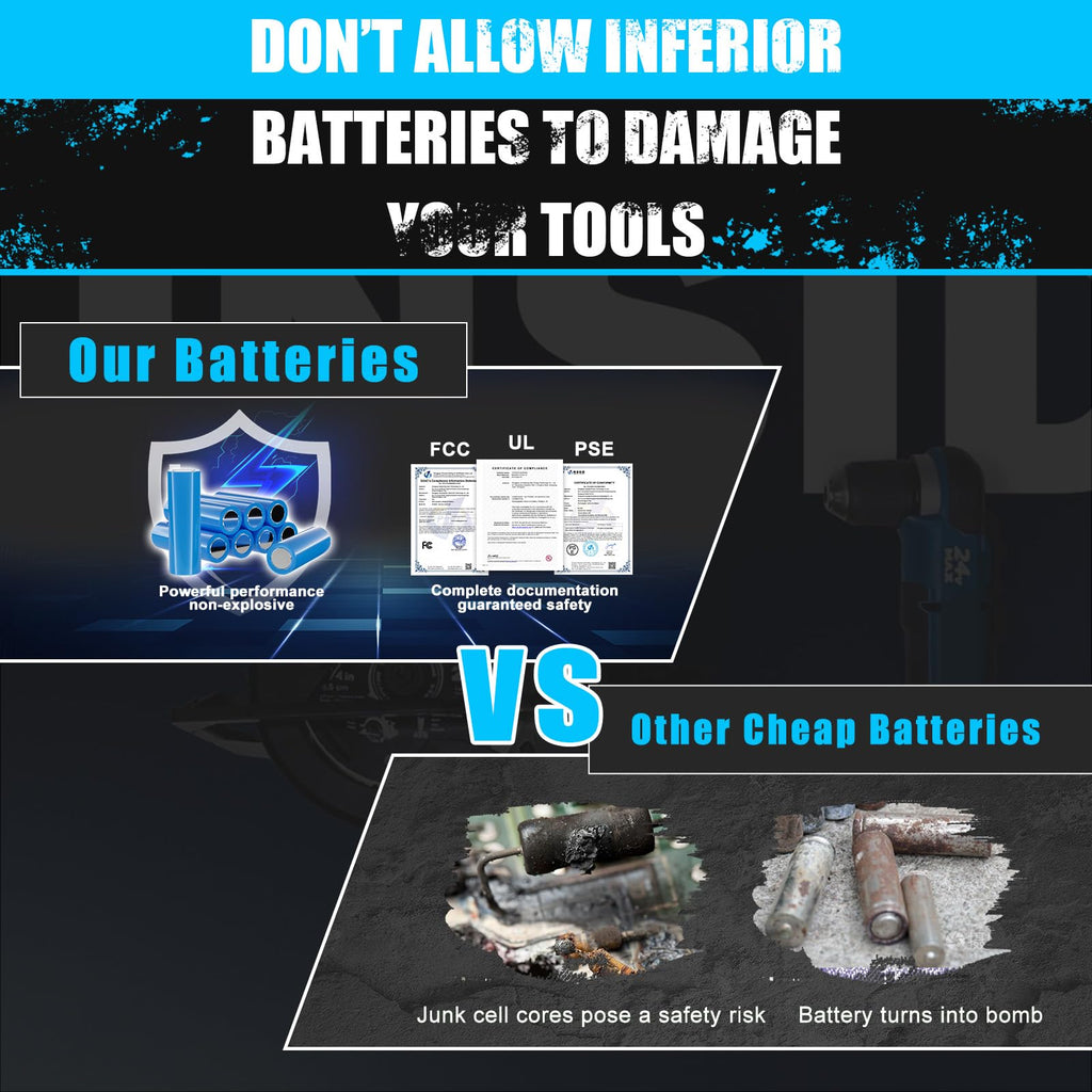 40V 4.0Ah Lithium Ion Cordless Power Tool Battery M377