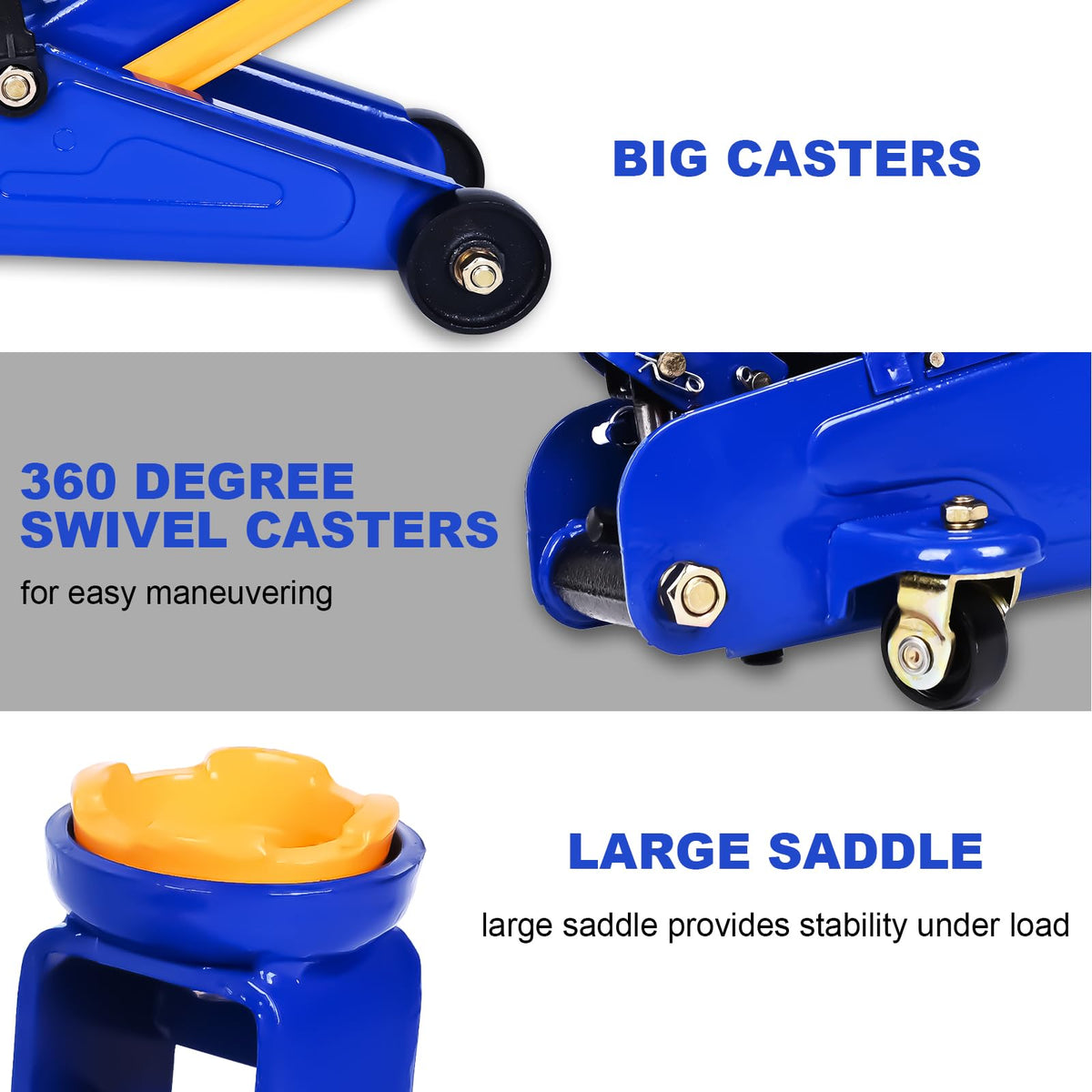 Heavy Duty Low Profile Floor Jack 2 Ton L480364