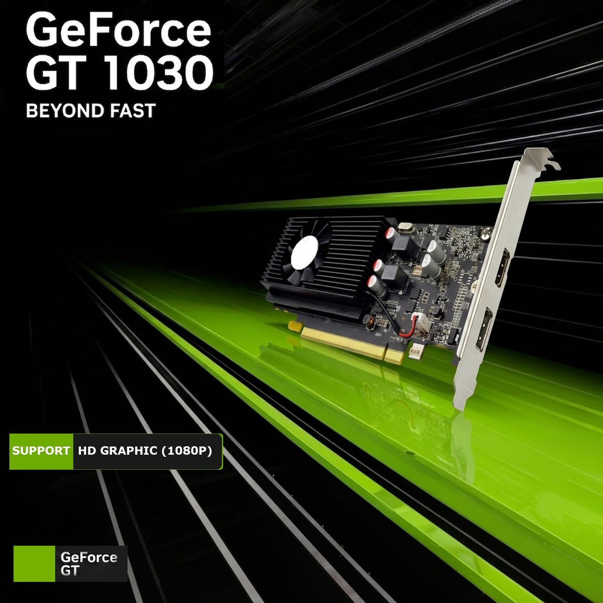 SFF Desktop Computer Intel Core i5 16GB RAM 128GB SSD 500GB HDD GT 1030 Gaming PC L44948