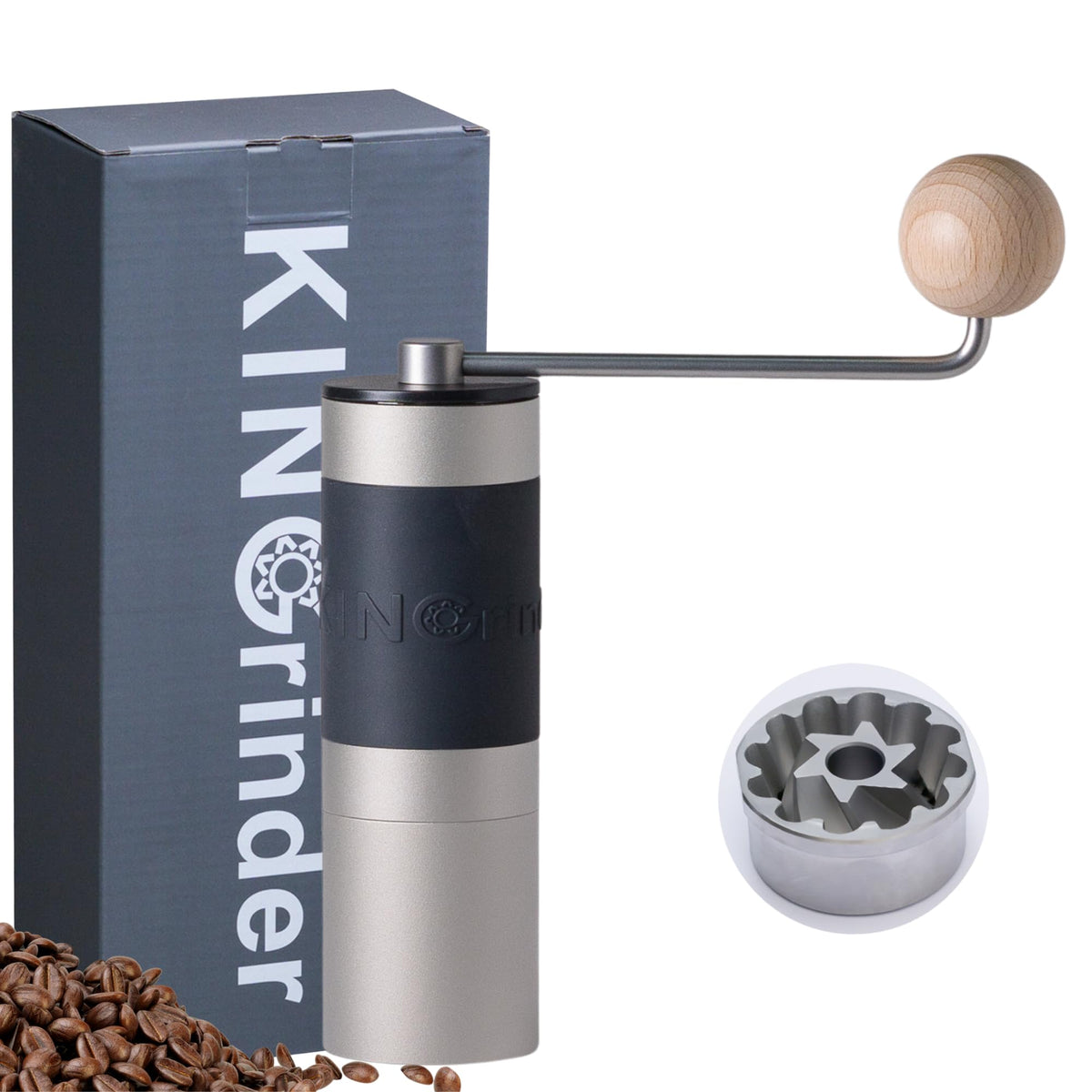 Manual Coffee Grinder Stainless Burr L703285