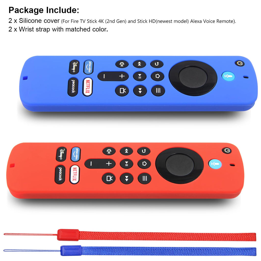 Silicone Remote Cover Case with Wrist Strap Z598
