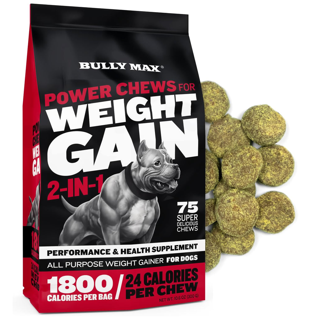 High-Calorie Liquid Weight Gainer & Soft Chews for Dogs D886864